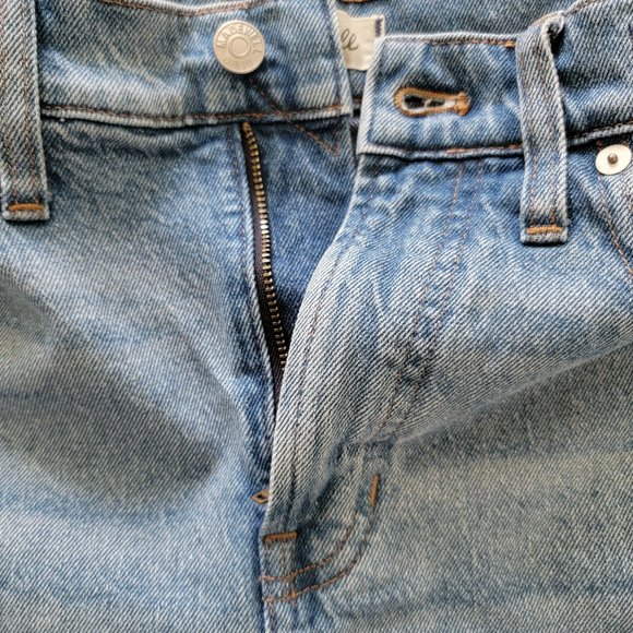 Madewell The Perfect Jean Short Distressed Denim Shorts - Picture 13 of 16